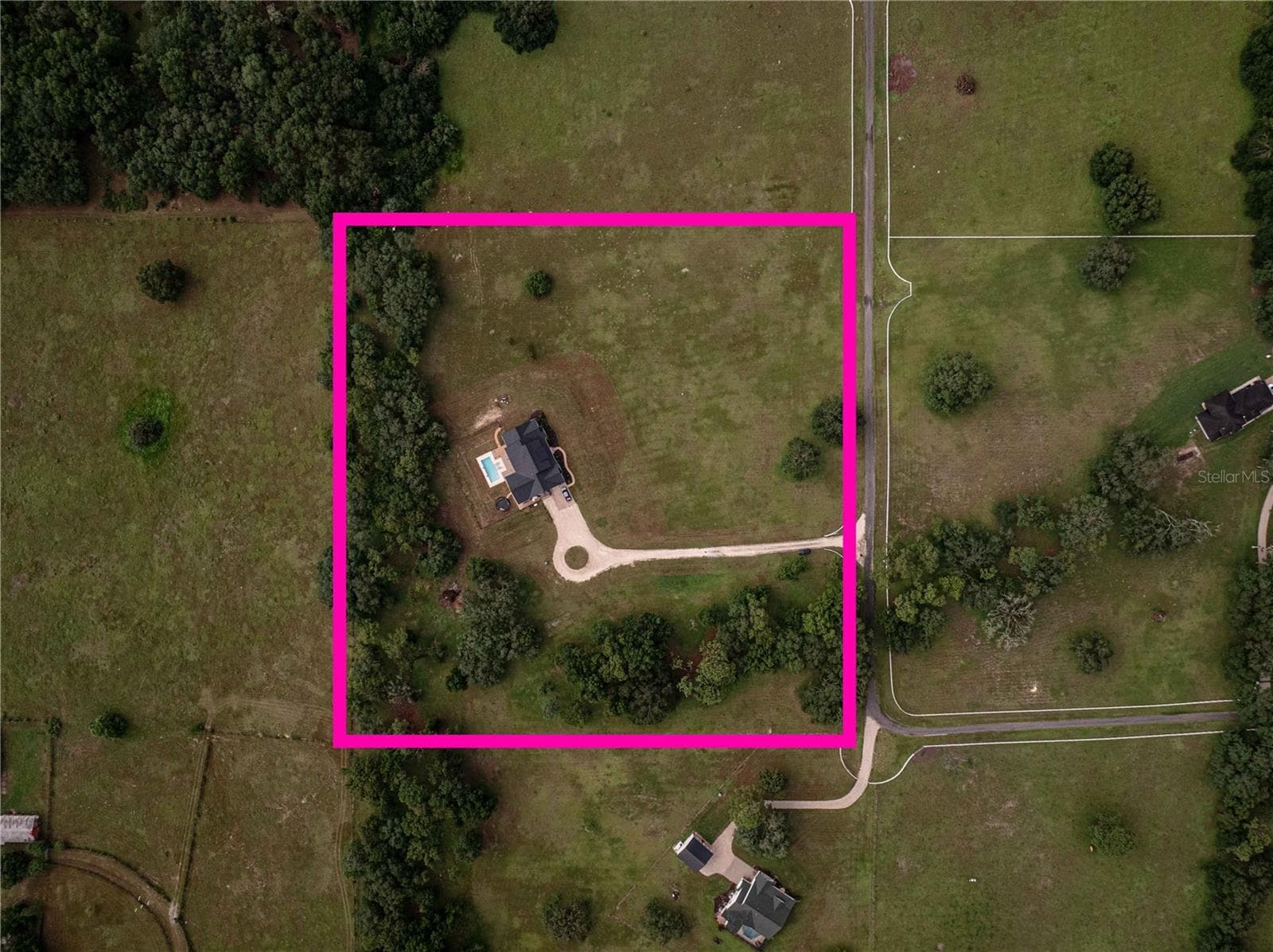 Aerial view of property - 8818 SW 73RD PATH, BUSHNELL