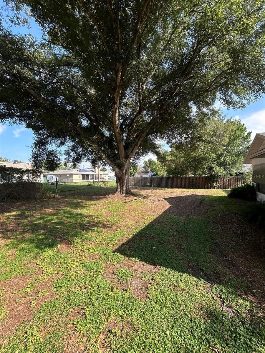 Backyard - 1605 BLACKBERRY CT, EUSTIS