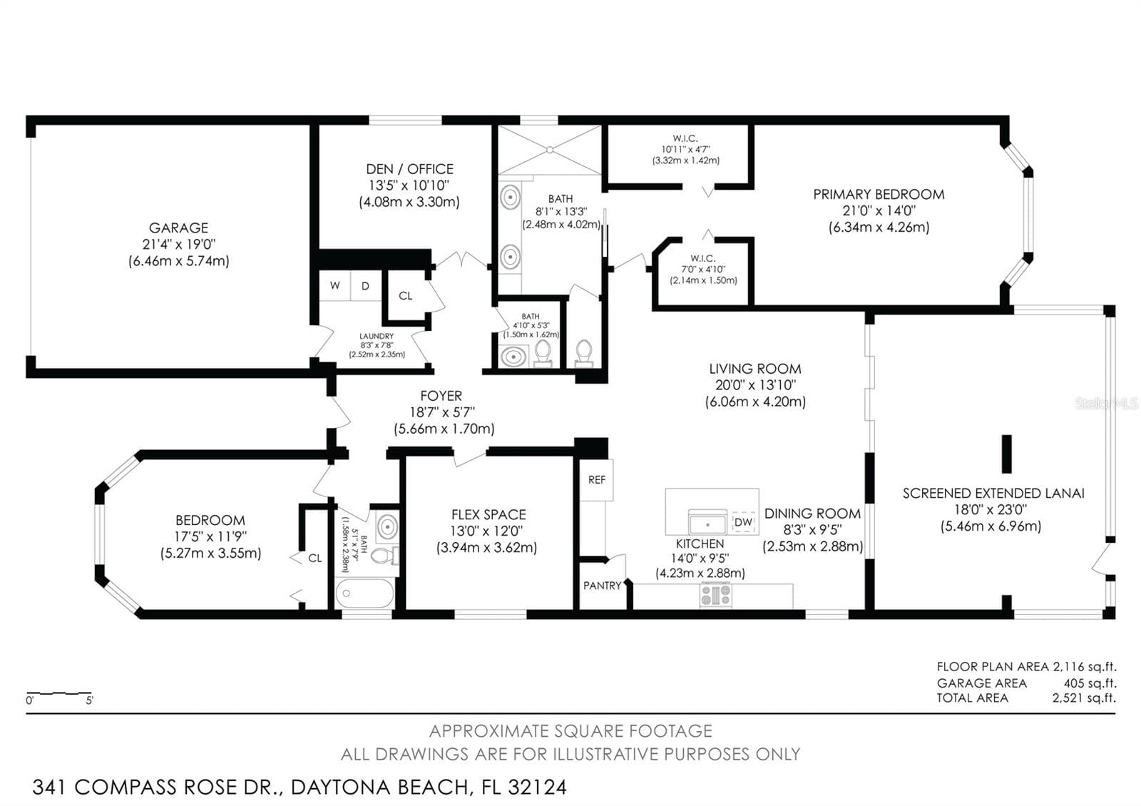 Single Family Residence at 341 COMPASS ROSE DR, DAYTONA BEACH, photo 43 of 43
