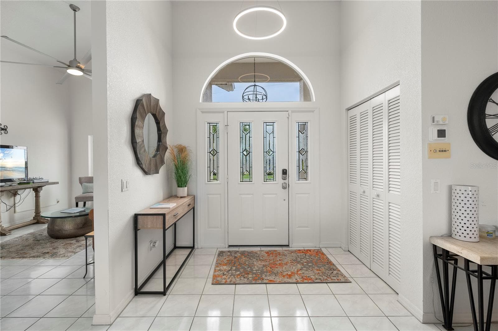Foyer with adjoining coat closet - 265 BELVEDERE CT, PUNTA GORDA