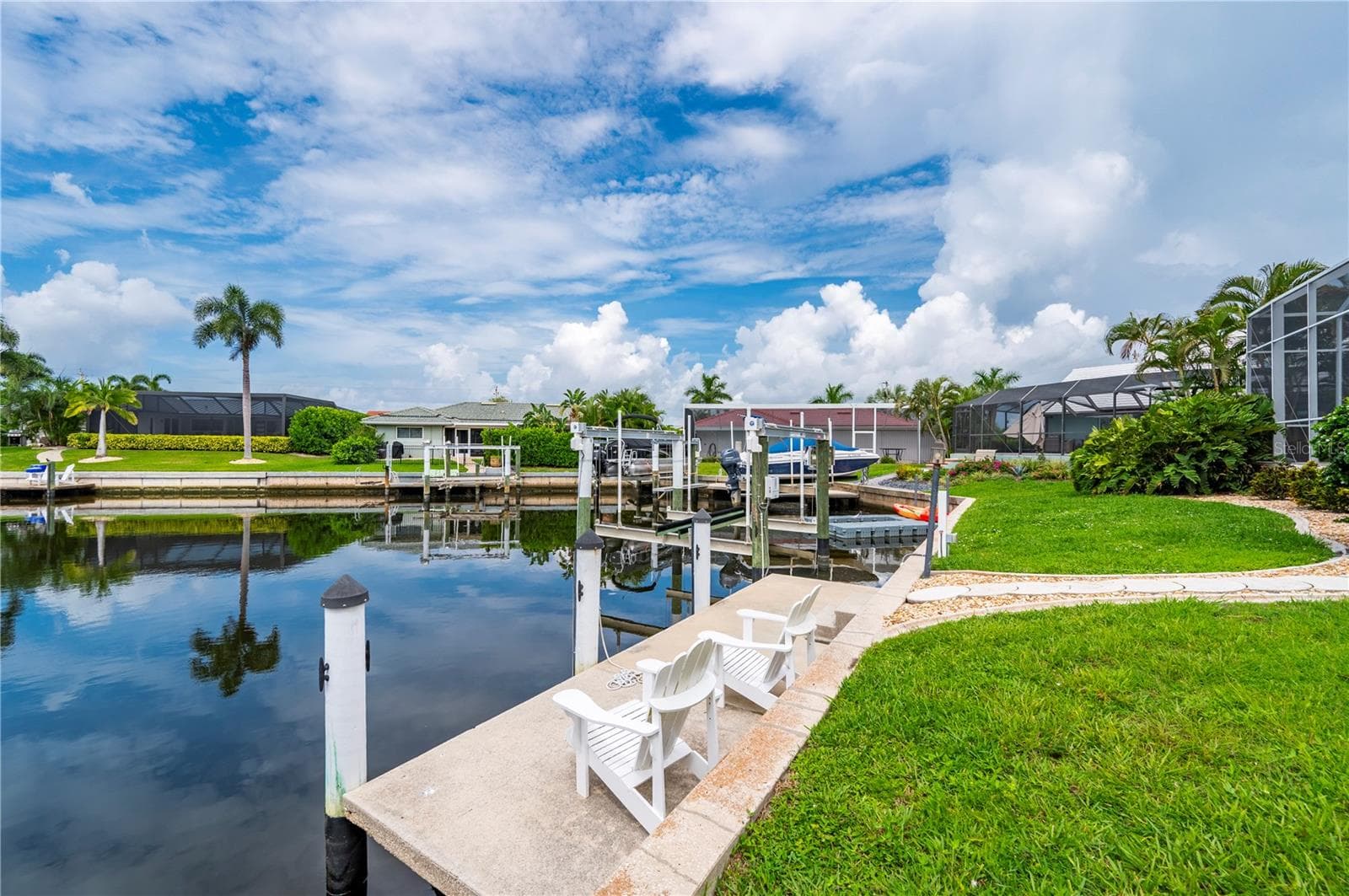 Quick 15 minute boating to Harbor - 265 BELVEDERE CT, PUNTA GORDA