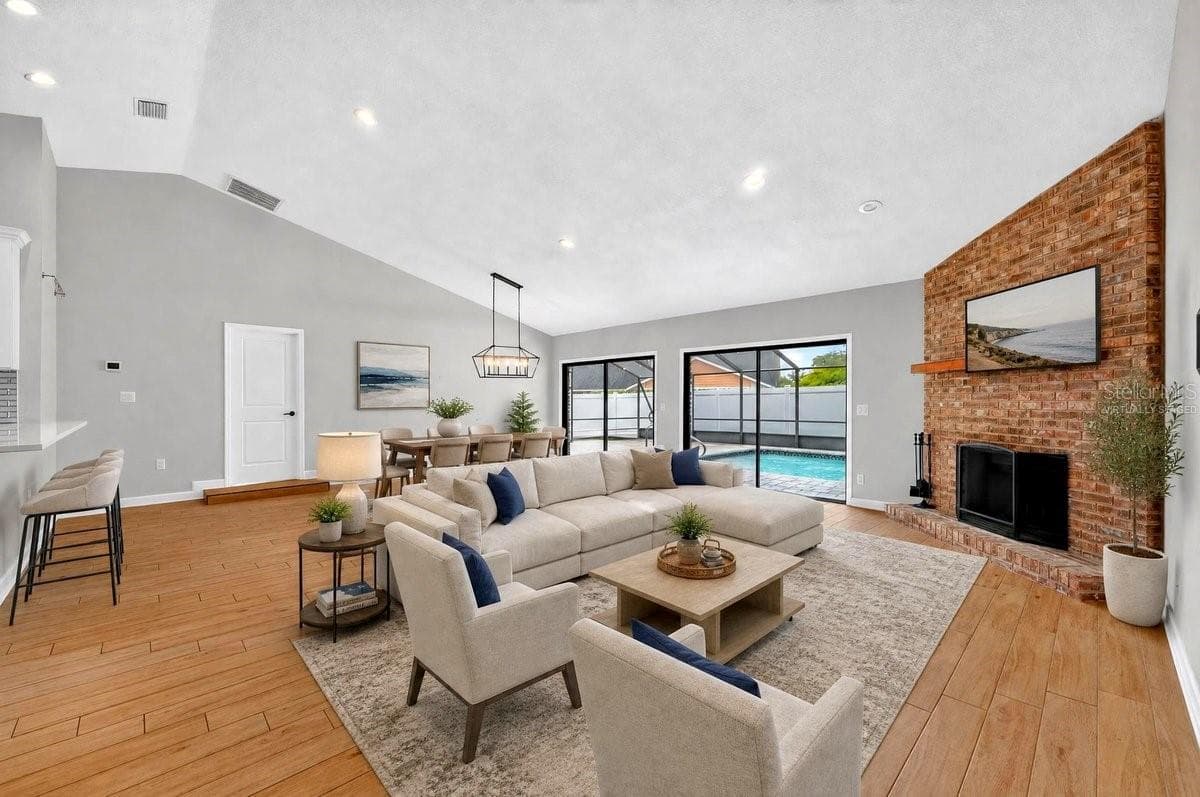 virtually staged - 3 FOX HOLLOW DR, ORMOND BEACH