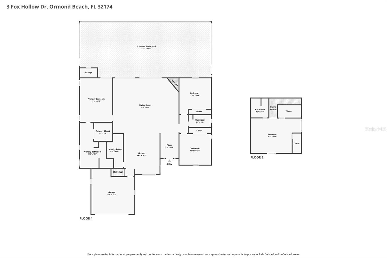 Single Family Residence at 3 FOX HOLLOW DR, ORMOND BEACH, photo 44 of 46