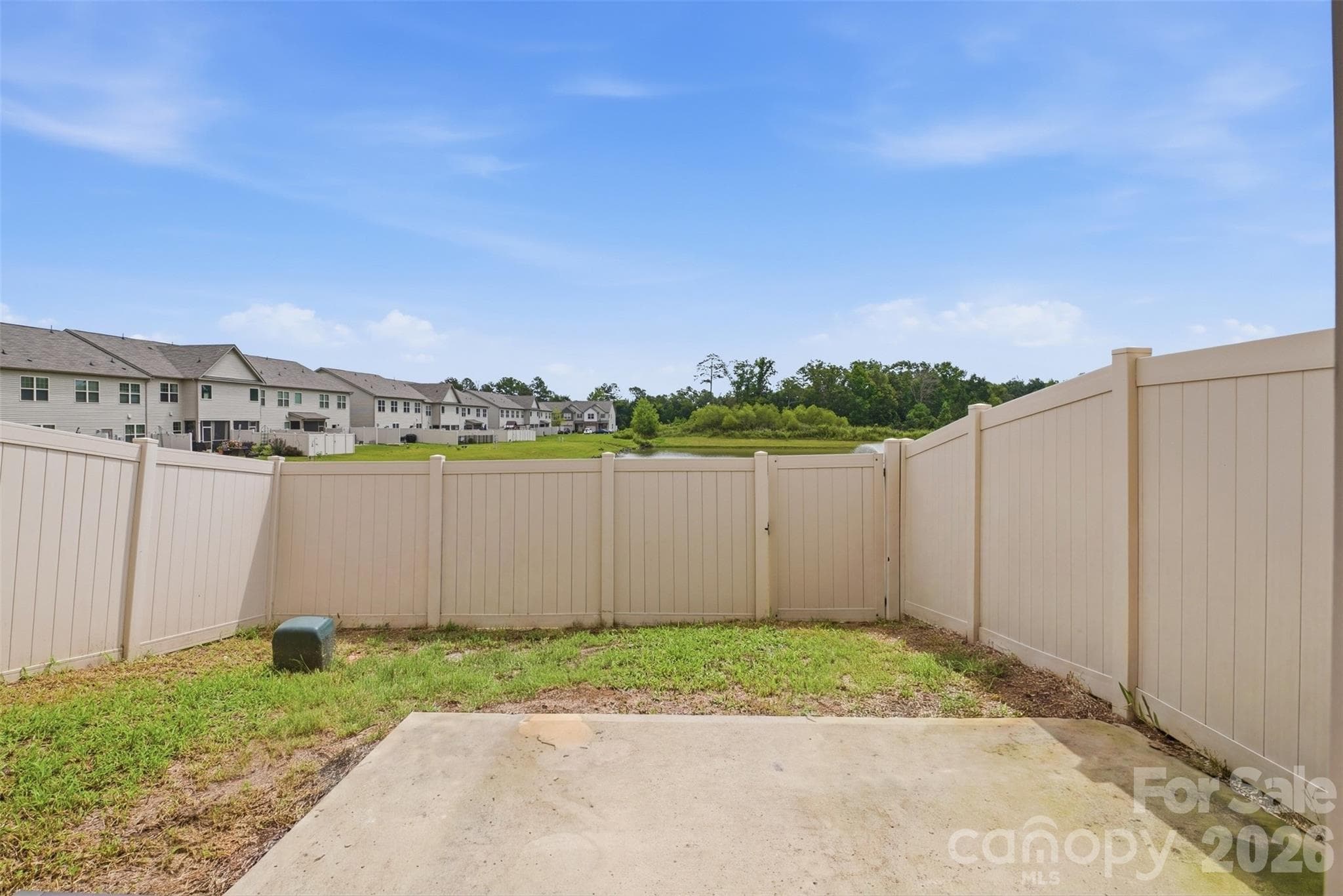 Fenced In Patio Area - 2614 Winter Thistle Way, Indian Land