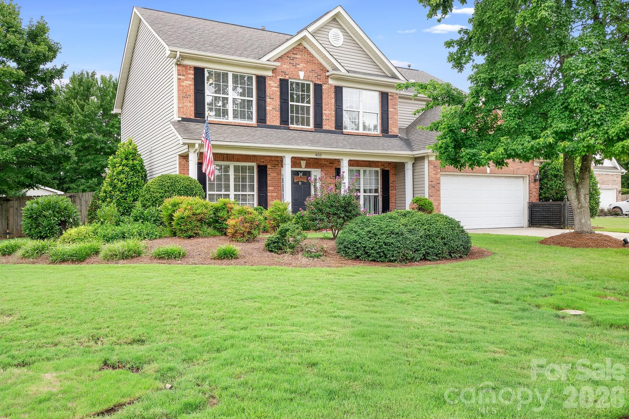 Home has lots of big windows so much natural light - Fort Mill