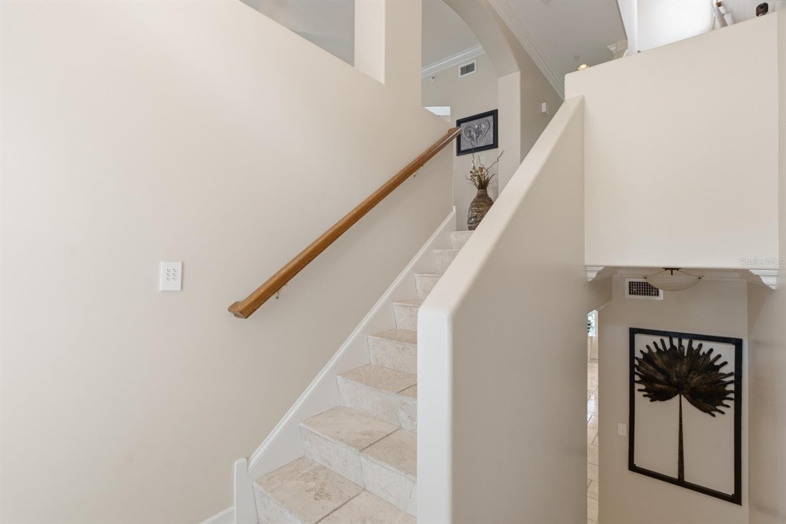 Up to main living, or down to in-law suite and laundry - 2718 GULF BLVD #2, INDIAN ROCKS BEACH