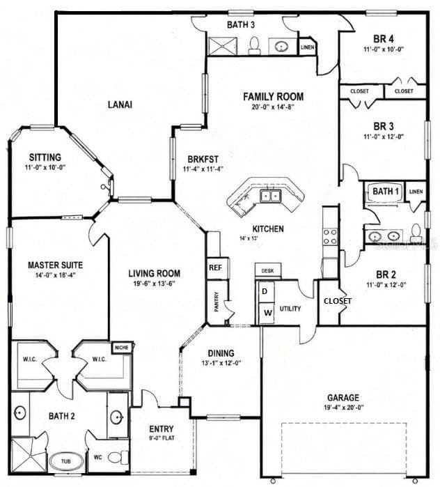 Floorplan - 2660 LEDGEMONT CT, CLERMONT