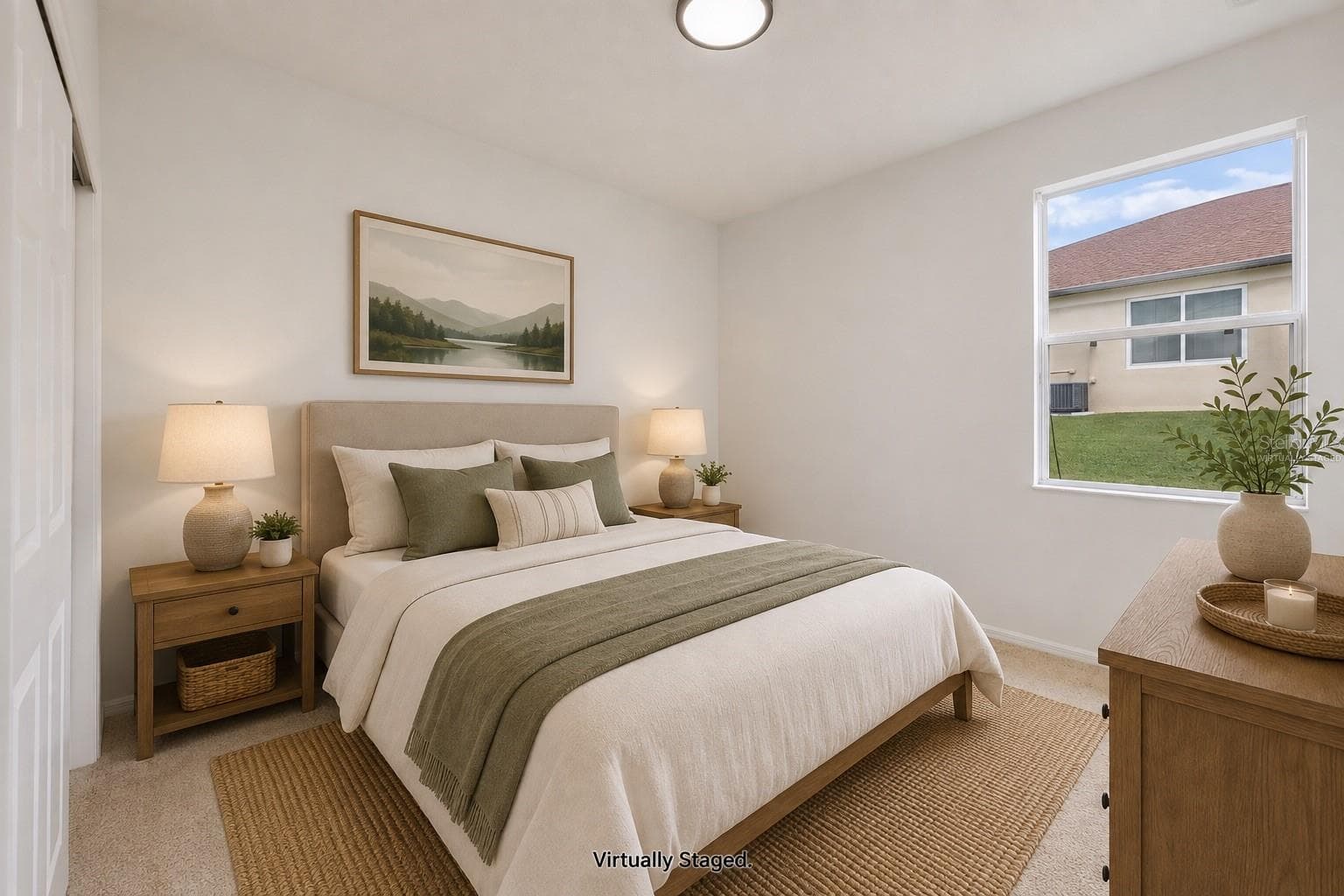 Virtually Staged Guest Room - 780 LAKEVIEW POINTE DR, CLERMONT