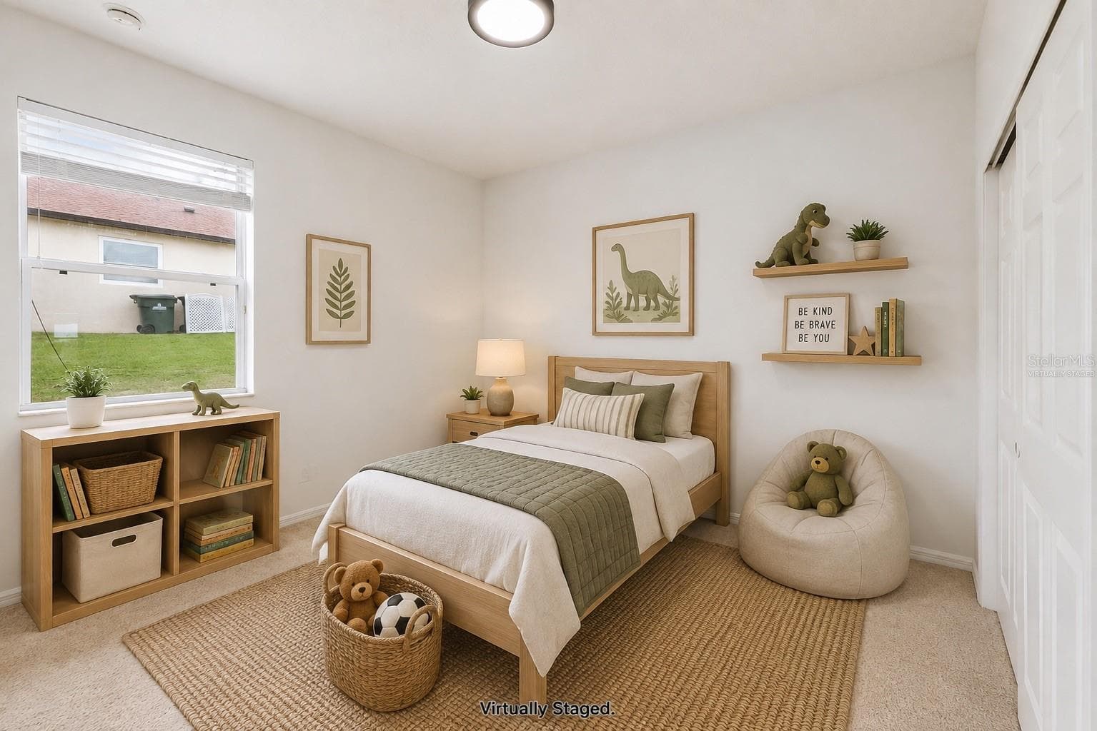 Virtually Staged Bedroom - 780 LAKEVIEW POINTE DR, CLERMONT