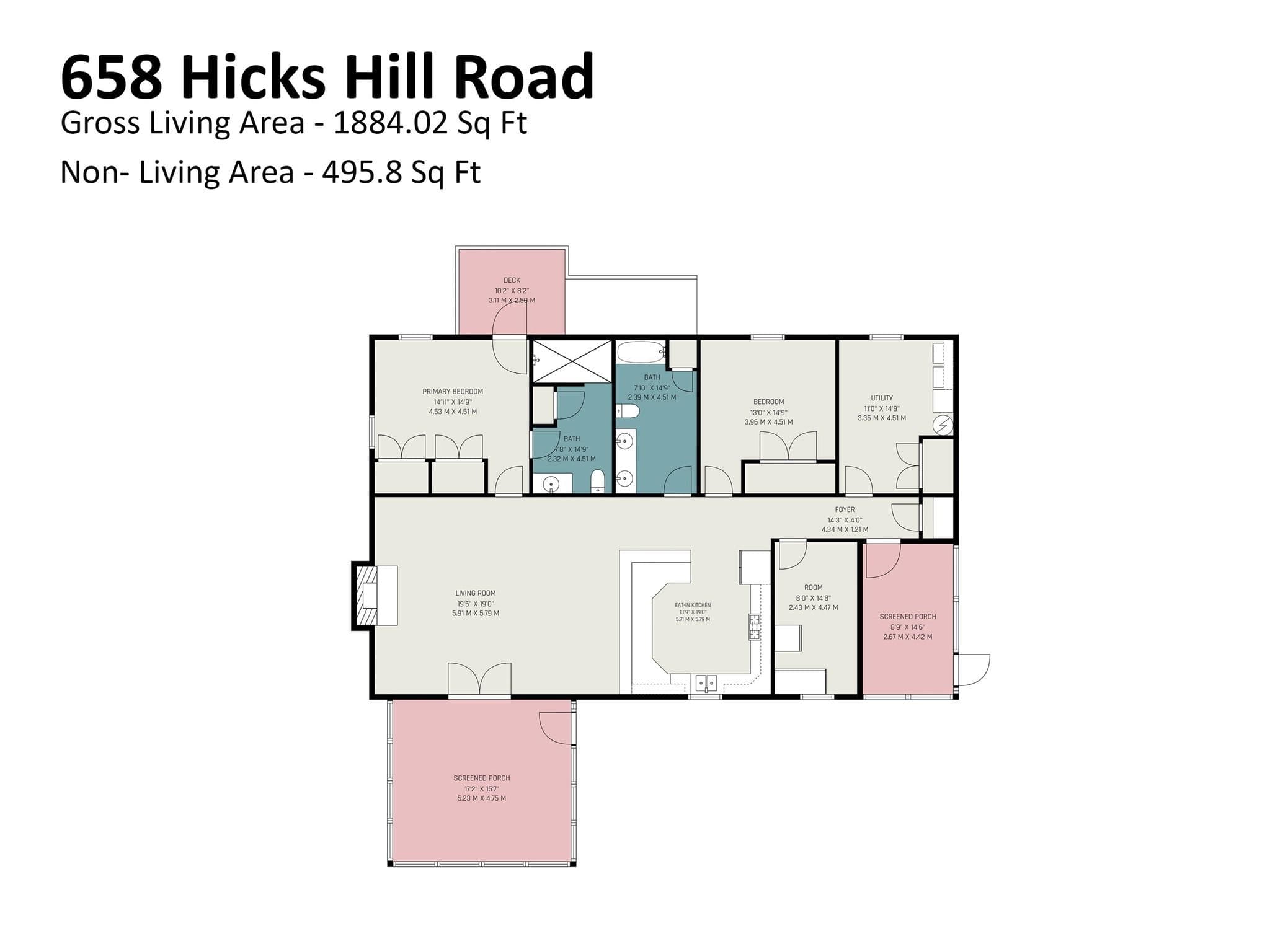 Single Family Residence at 658 Hicks Hill Road, Lawndale, photo 25 of 25