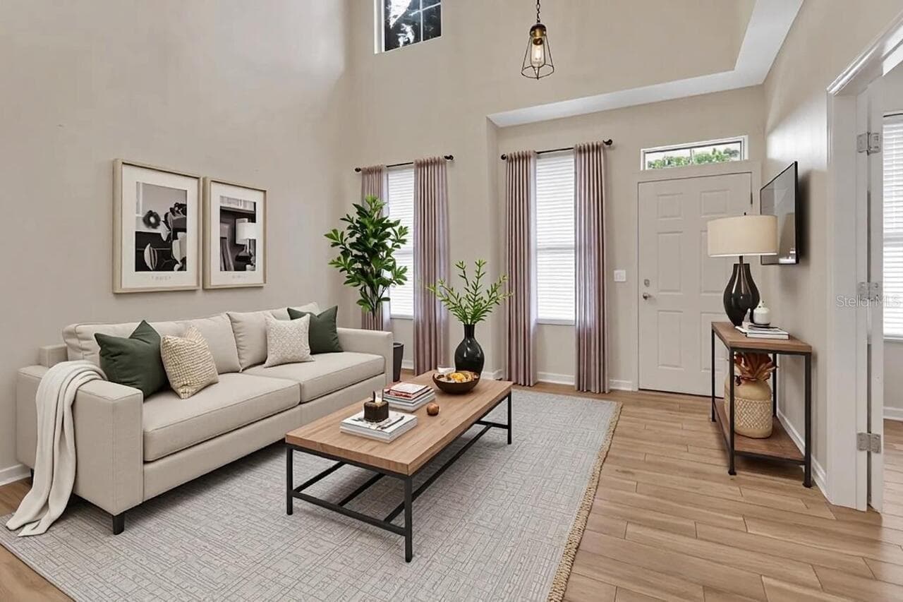 Living Room - 204 WOODHOUSE LN, DELAND