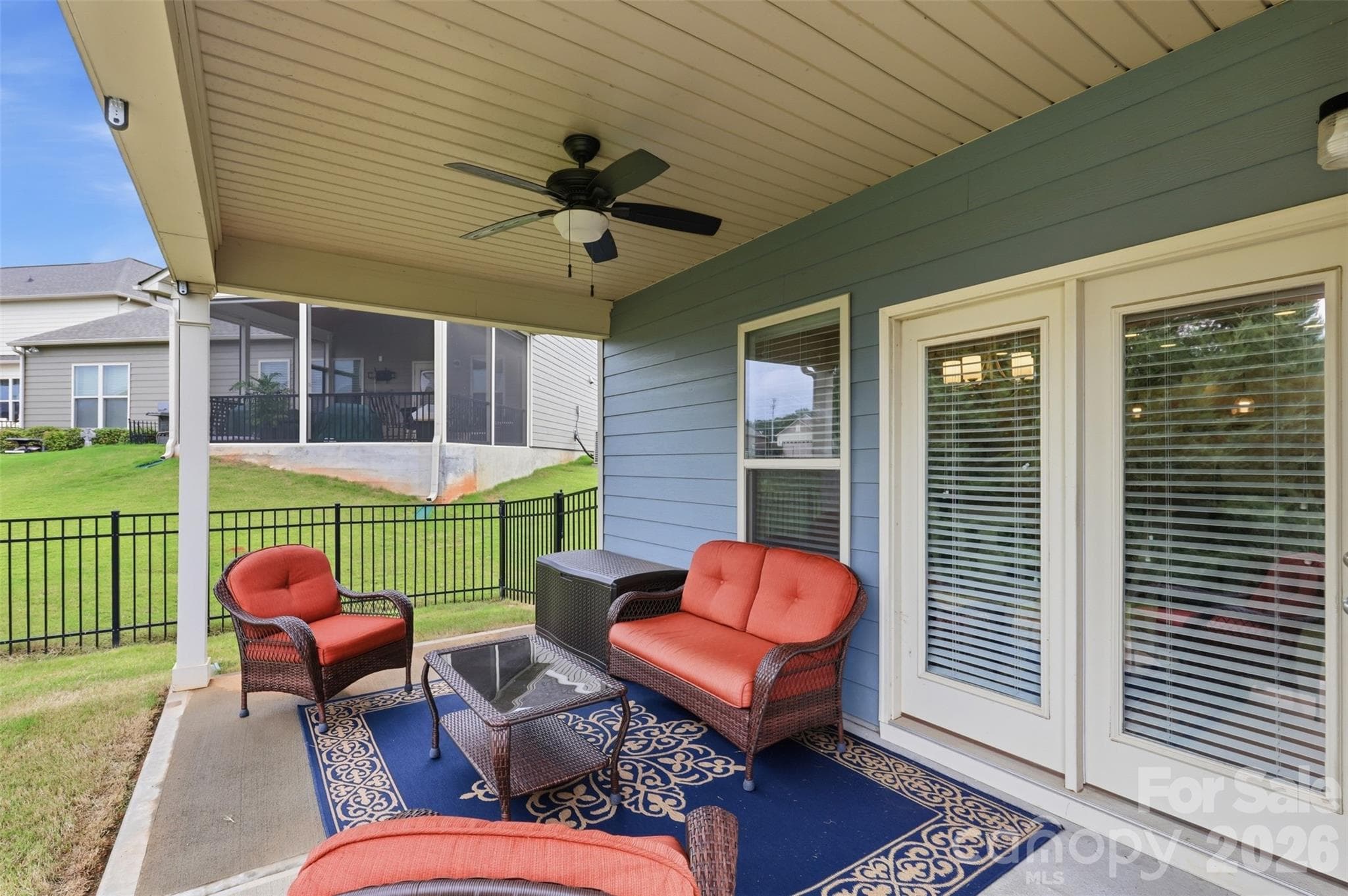 Covered Back Porch - 1030 Squire Drive, Indian Land