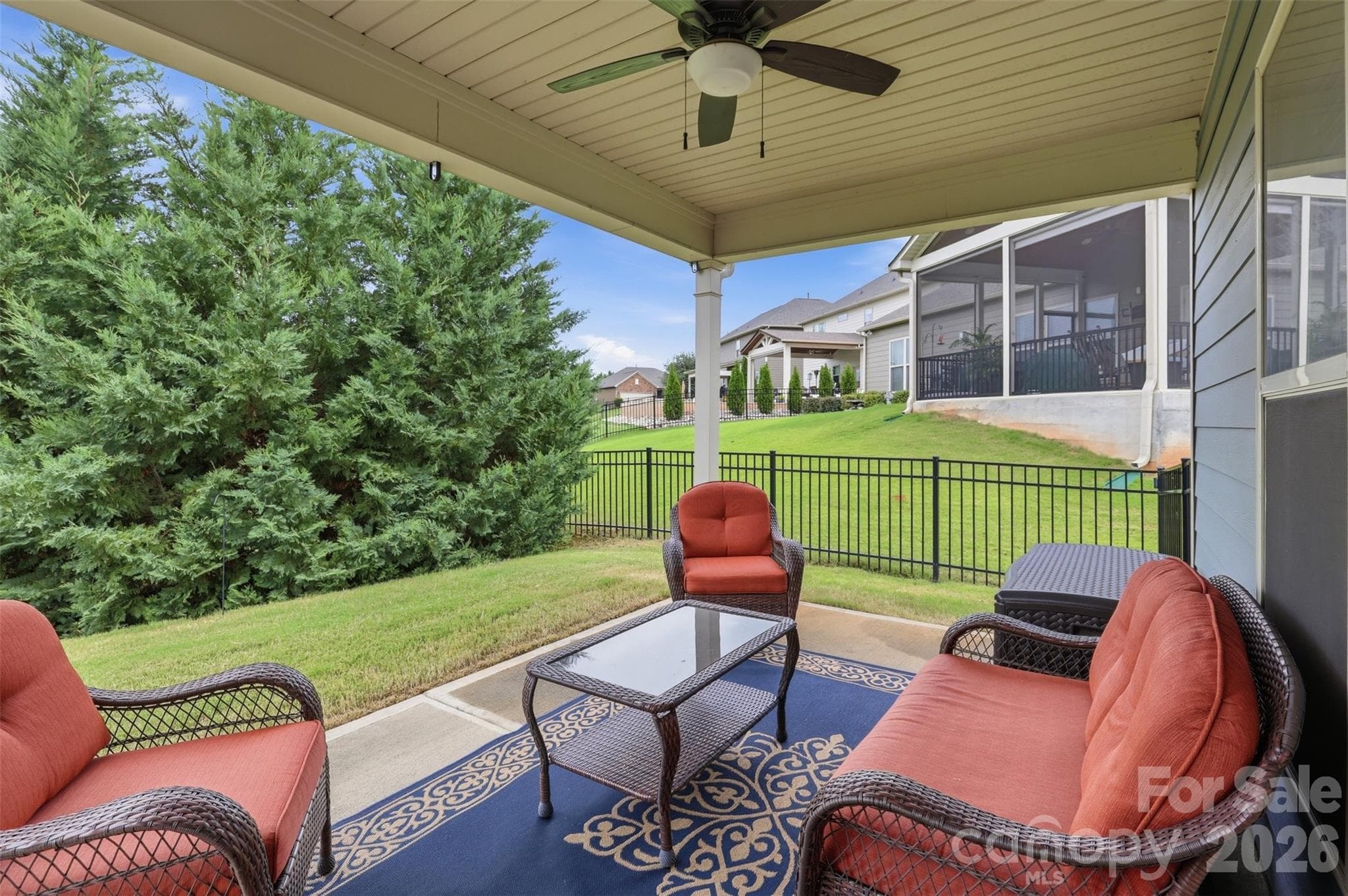 Covered Back Porch - 1030 Squire Drive, Indian Land