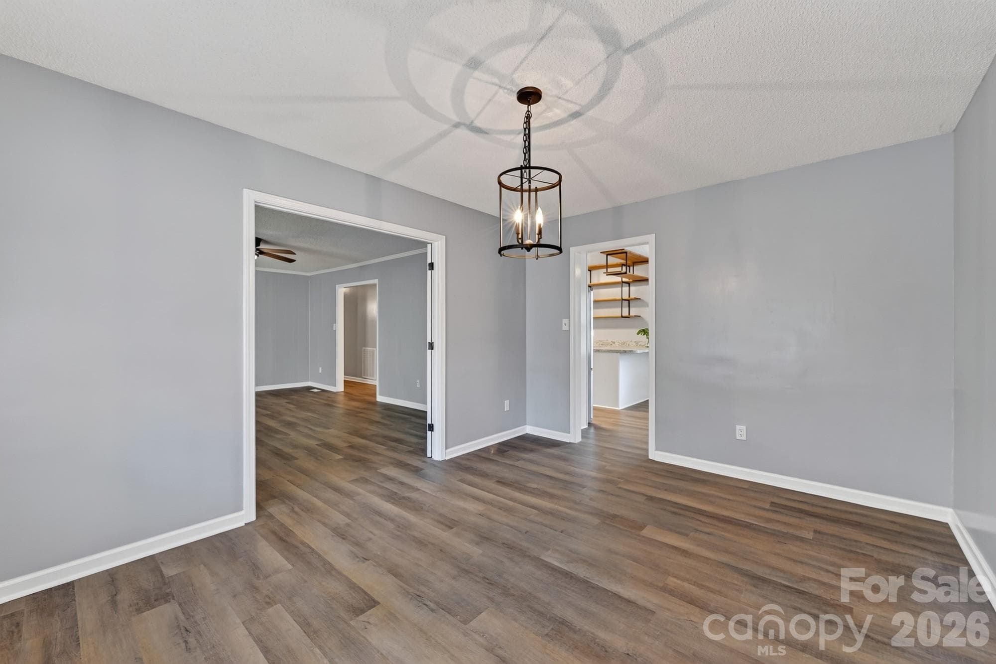 Dining / Flex Spacebehind the french doors off the family room - 1620 Windyrush Lane, Gastonia