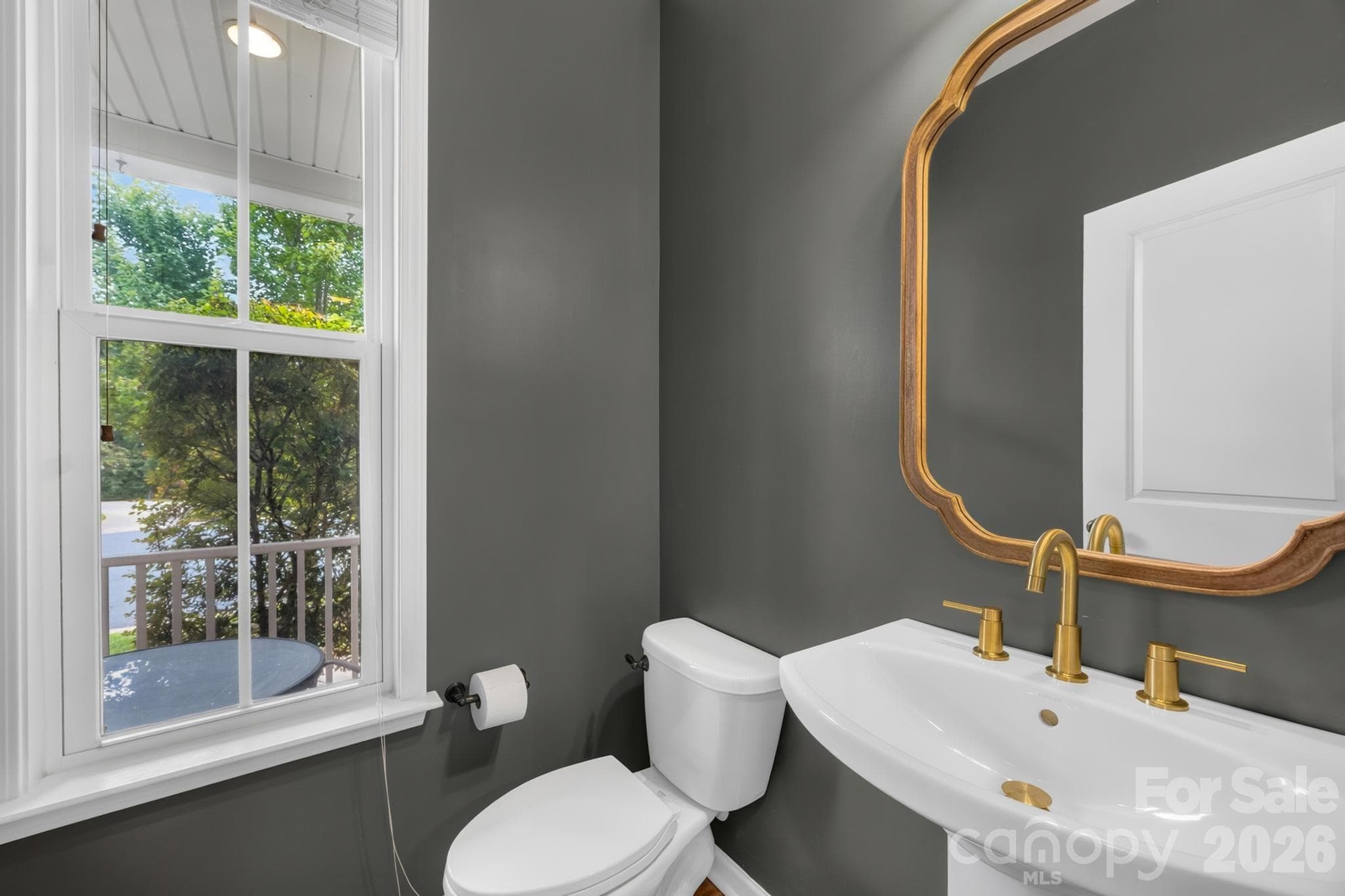1/2 bath downstairs - 1004 Hawker Road, Matthews