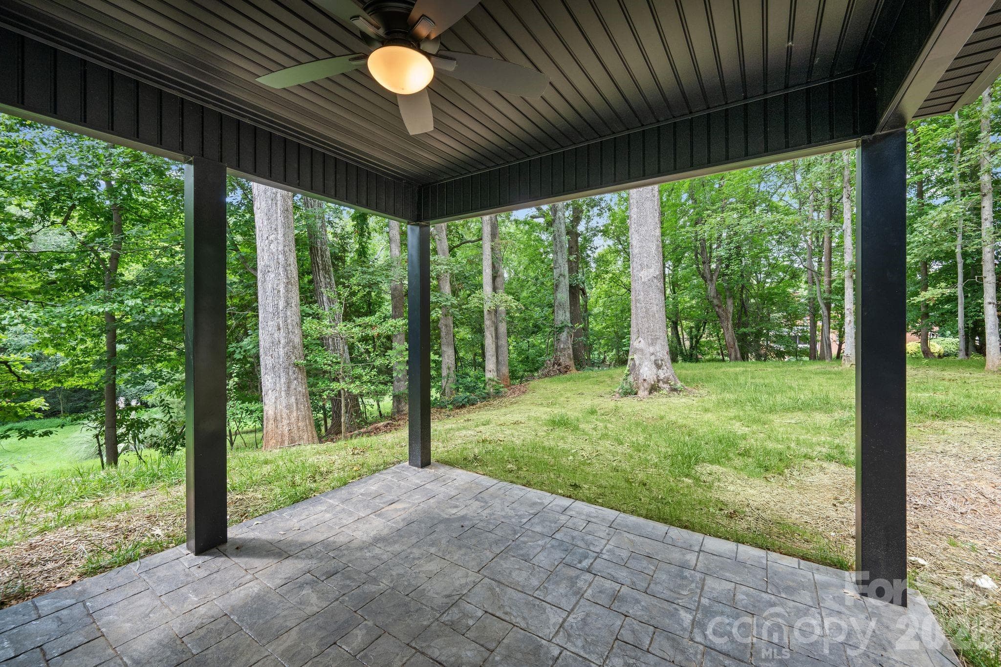 covered porch - 337 Petree Road, Winston Salem