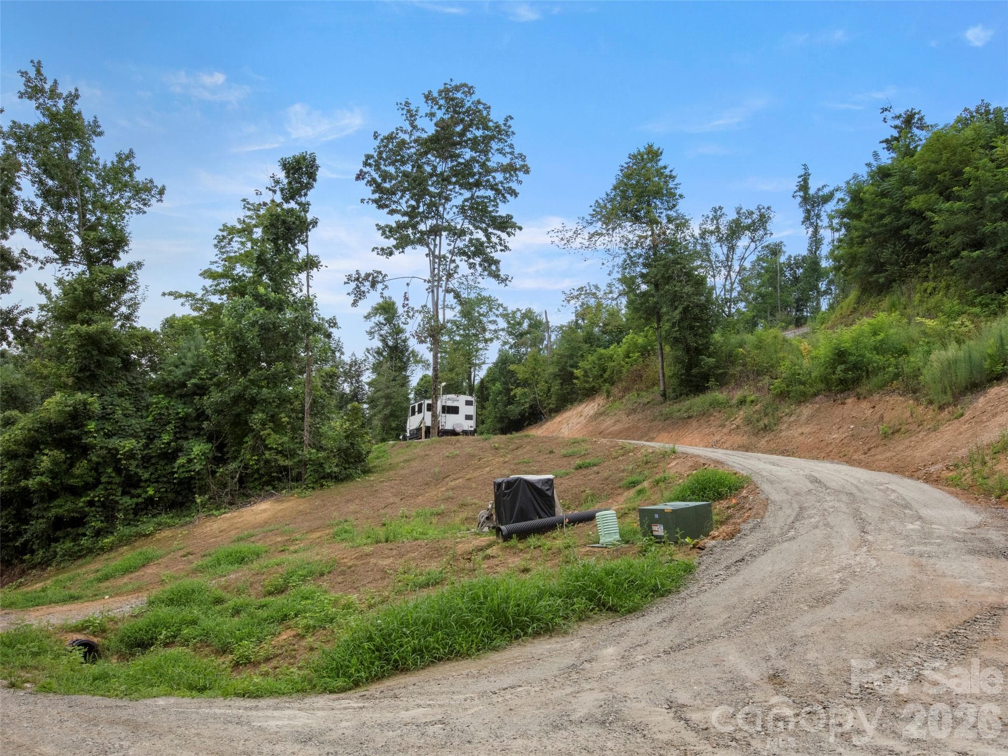 Temporary trailer to be removed from lot 1 - 213 Three Rivers Drive, Hendersonville