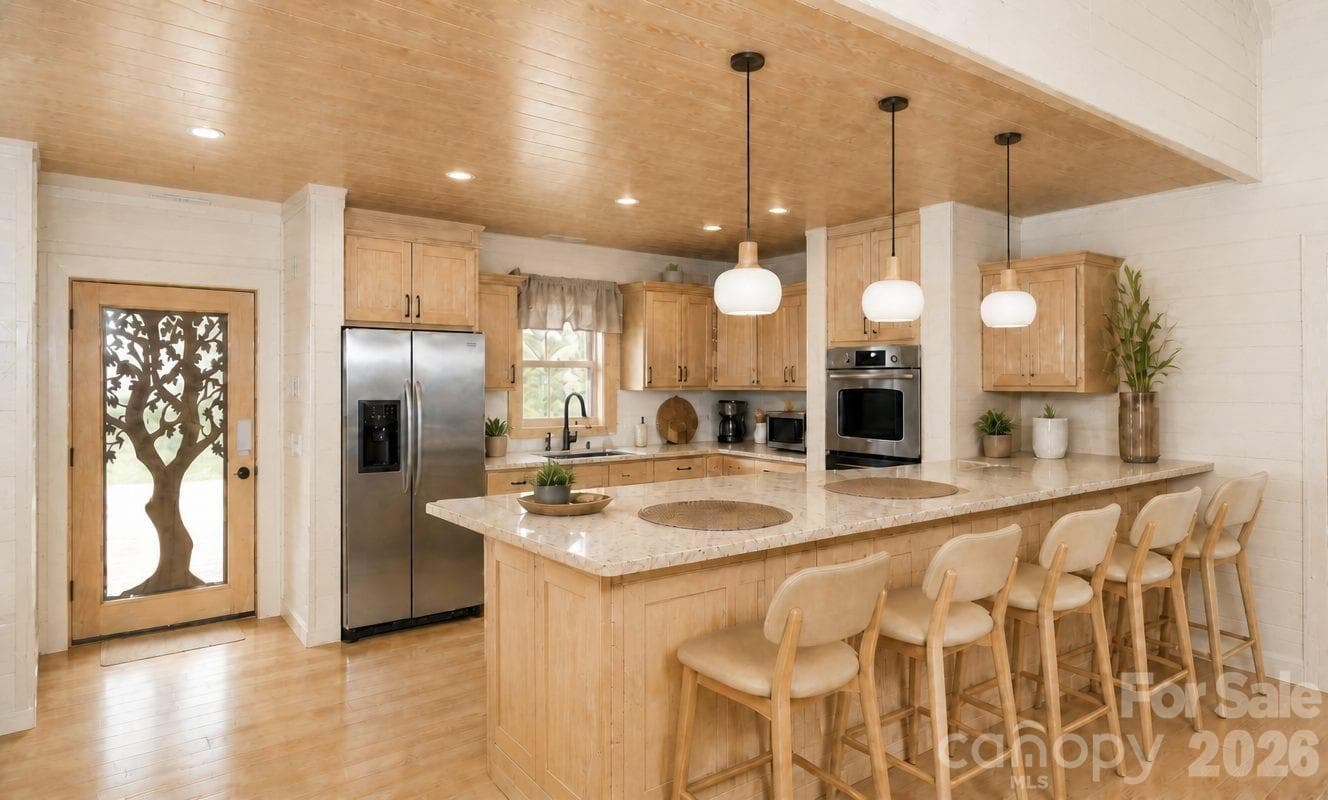 Example of kitchen finishes - 213 Three Rivers Drive, Hendersonville