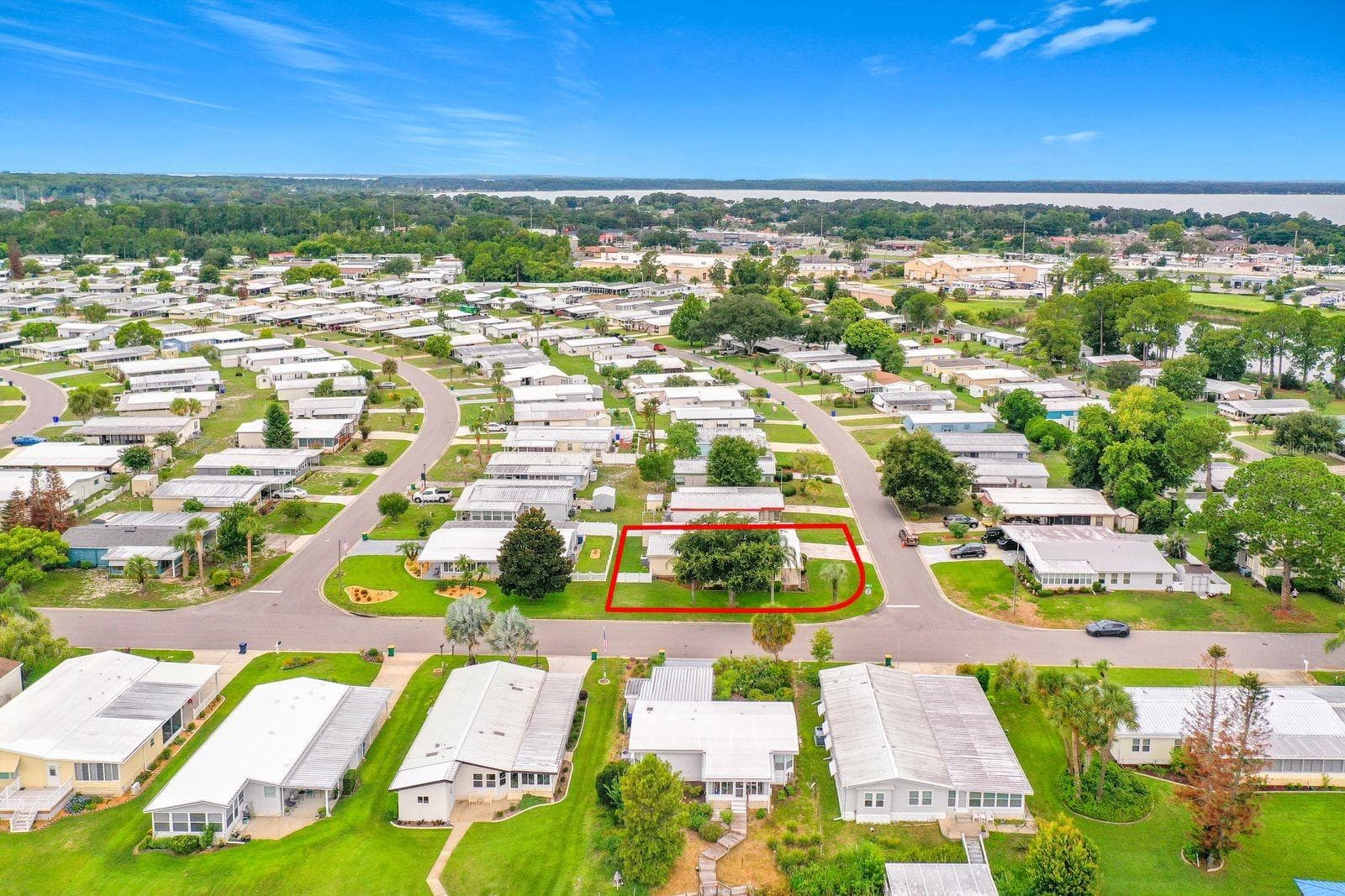 Aereal view - 1690 NASSAU CIR, TAVARES