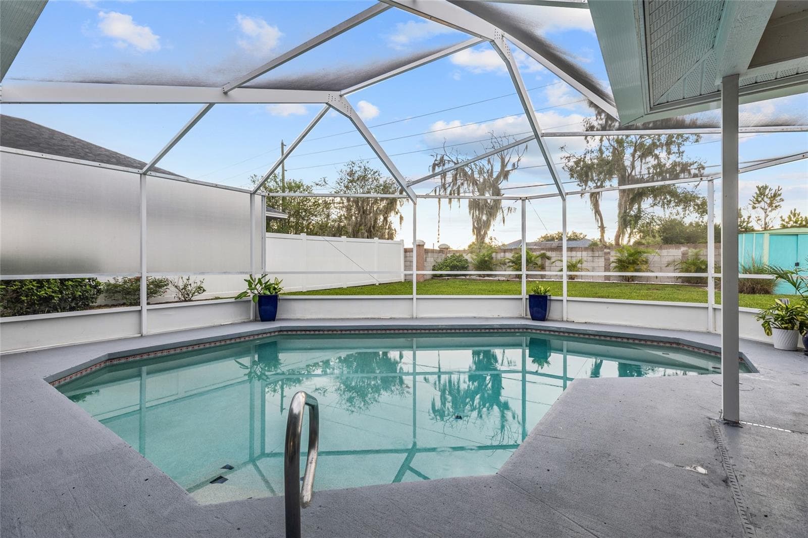 Great Privacy screen on left - 22861 STERLING MANOR LOOP, LUTZ