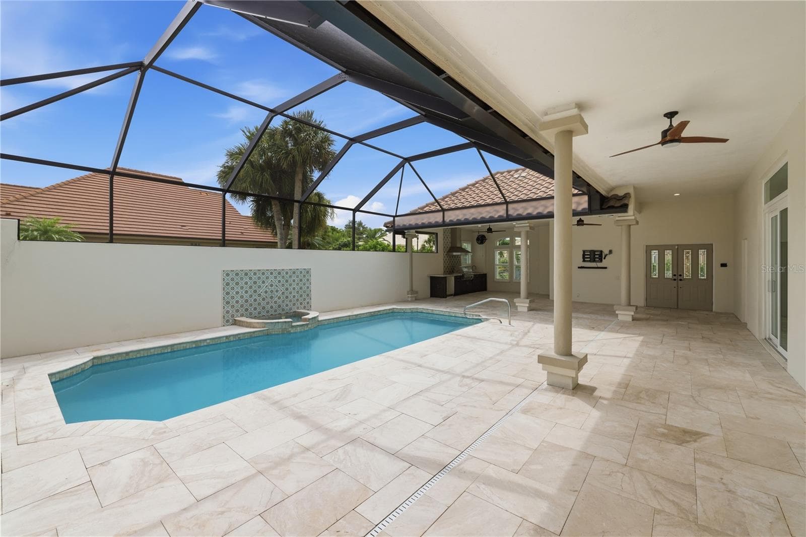 Courtyard - 309 S STONE BRIAR CREEK DR, VENICE