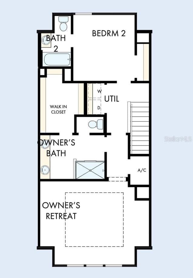 Floor Plan Third Floor - 3104 4TH PL N, ST PETERSBURG