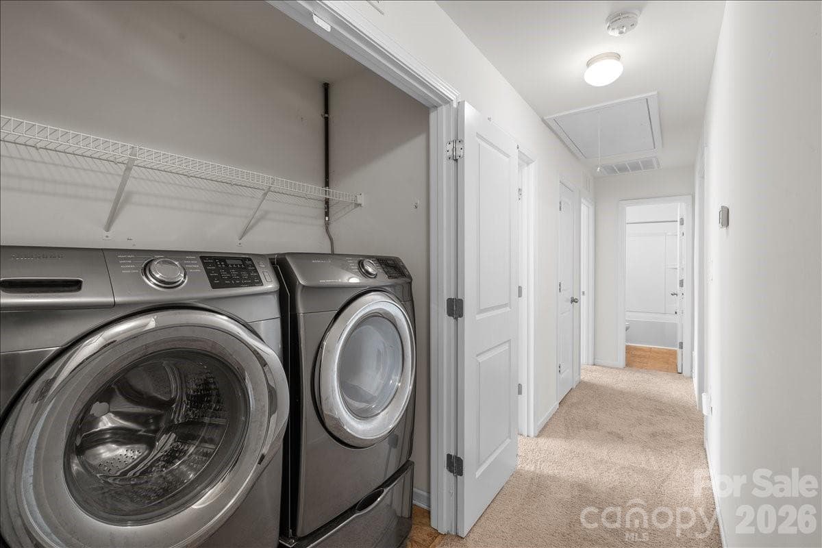 Laundry Closet - 6066 Benedict Place, Indian Land