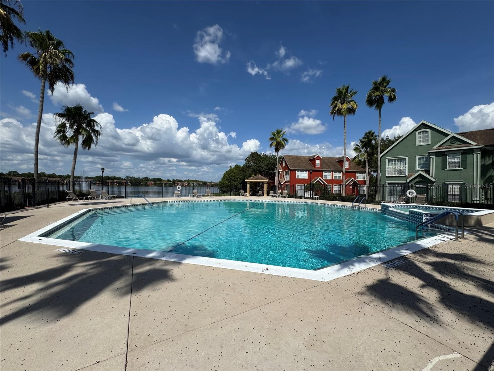 Community pool & spa at clubhouse! - 9288 LAKE CHASE ISLAND WAY, TAMPA