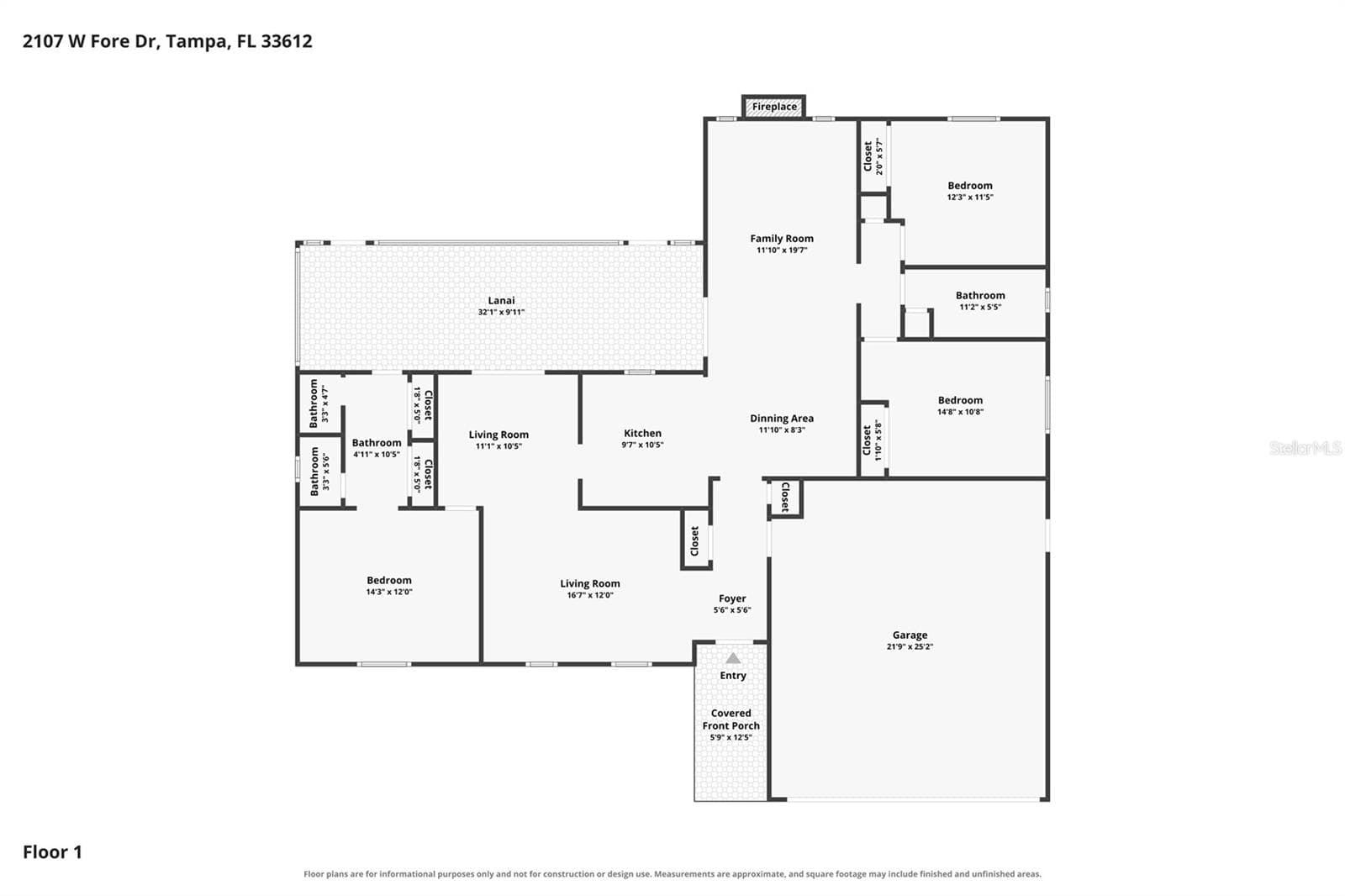 Single Family Residence at 2107 W FORE DR, TAMPA, photo 41 of 52