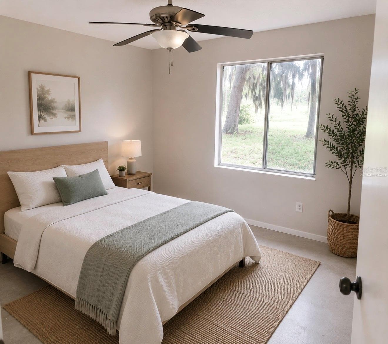 Bedroom 2 Virtually Staged - 1840 ASTER DR, WINTER PARK