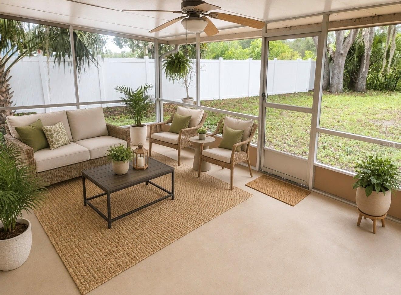 Porch Virtually Staged - 1840 ASTER DR, WINTER PARK