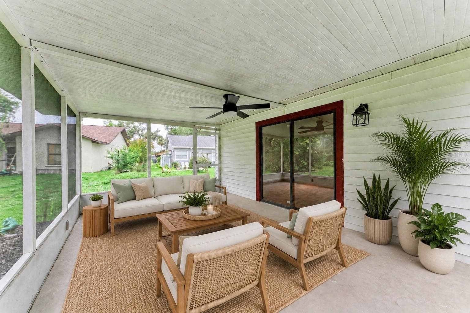 Virtually staged lanai - 5506 82ND AVENUE DR E, PALMETTO