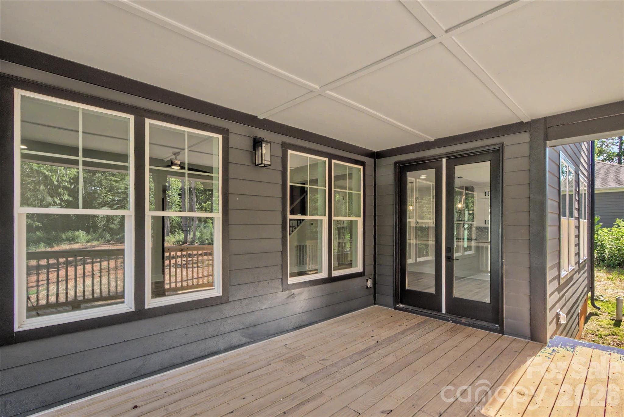 Rear porch - 3159 Timber Run Lane, Maiden