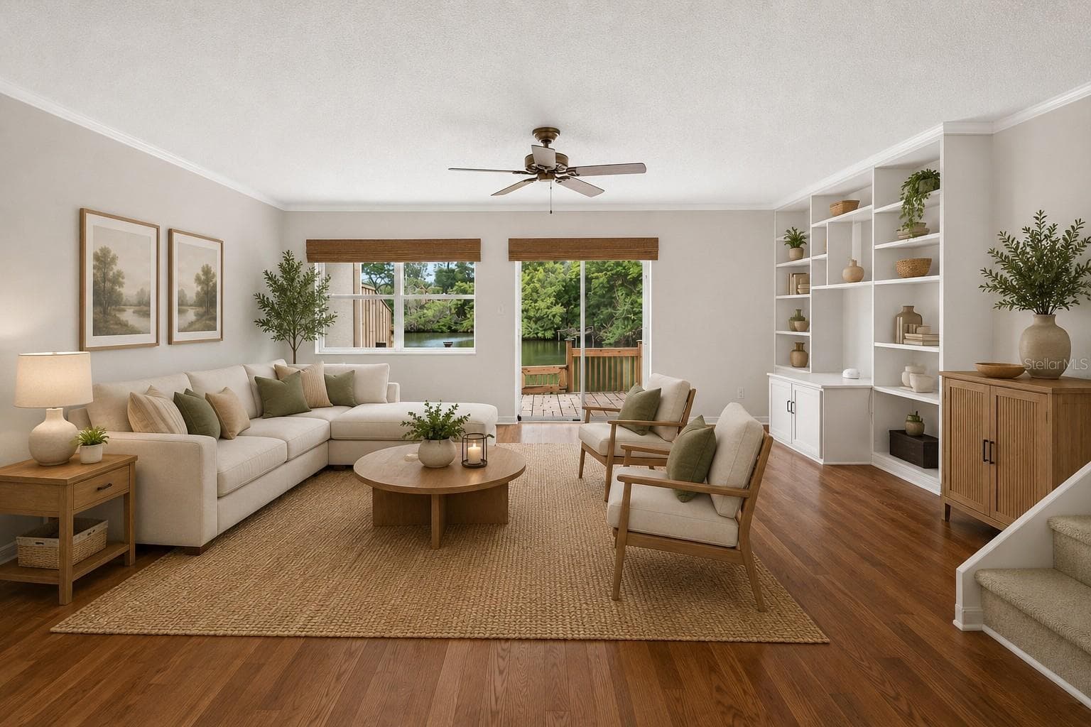 AI Staged - 525 LAKE BRIDGE DR, ORMOND BEACH