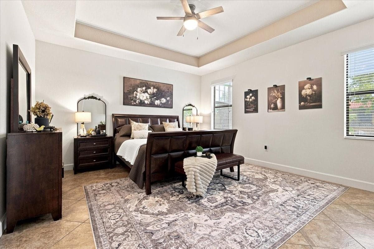 Primary Bedroom - 4508 GRAND LAKESIDE DR E, PALM HARBOR