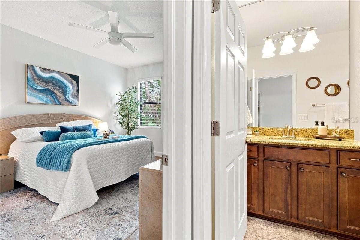Bedroom - 4508 GRAND LAKESIDE DR E, PALM HARBOR