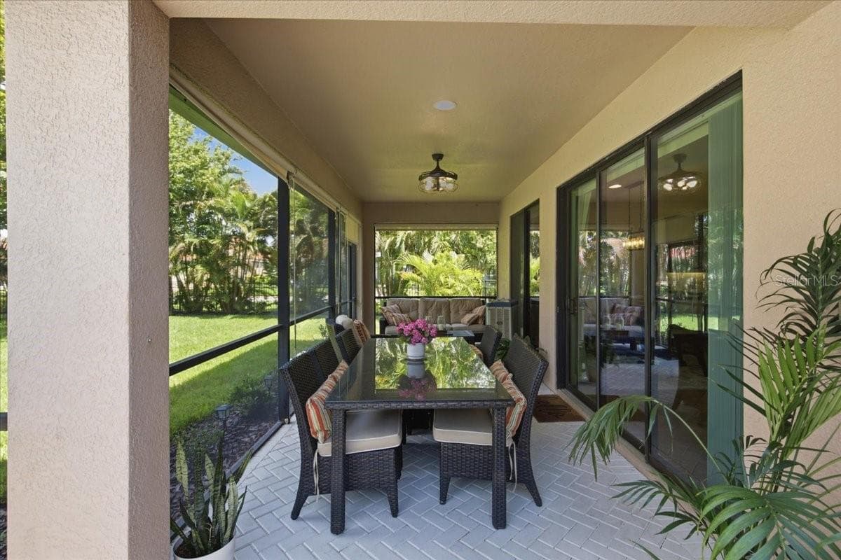 Screened in Lanai - 4508 GRAND LAKESIDE DR E, PALM HARBOR