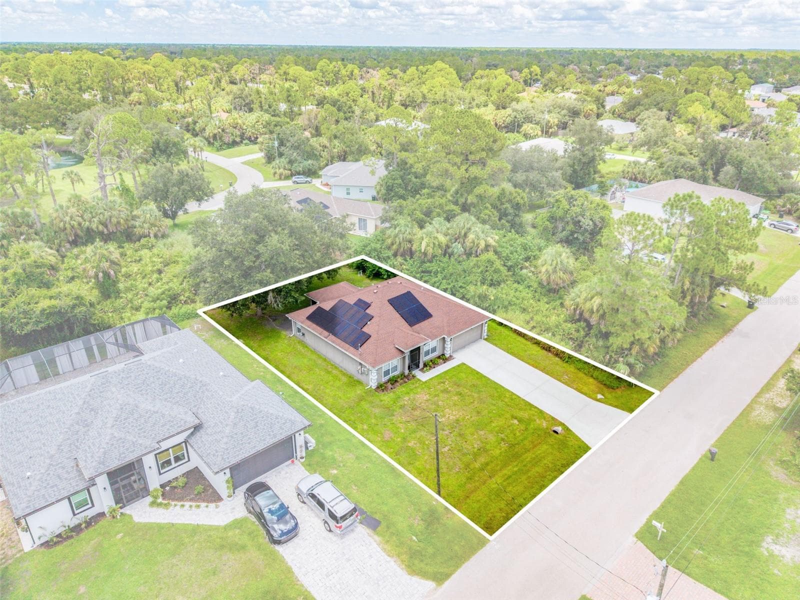 Solar Equipped Home - 3695 WAFFLE TER, NORTH PORT