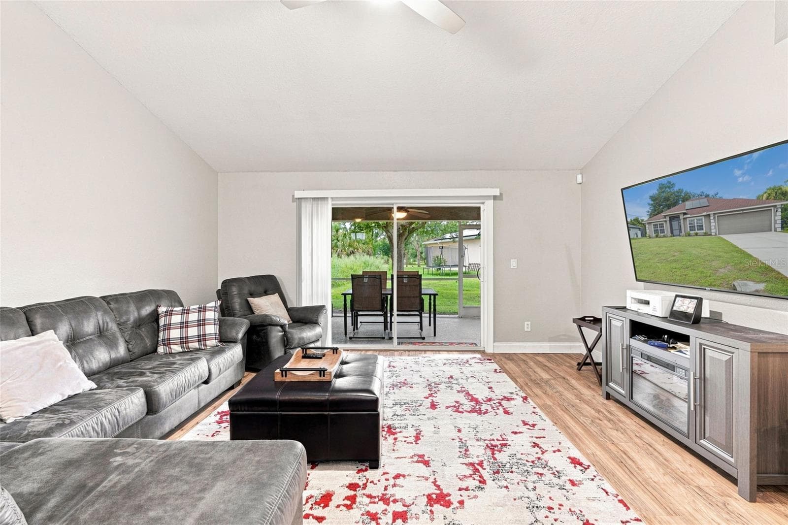 Inviting Living Room with Lanai Access - 3695 WAFFLE TER, NORTH PORT