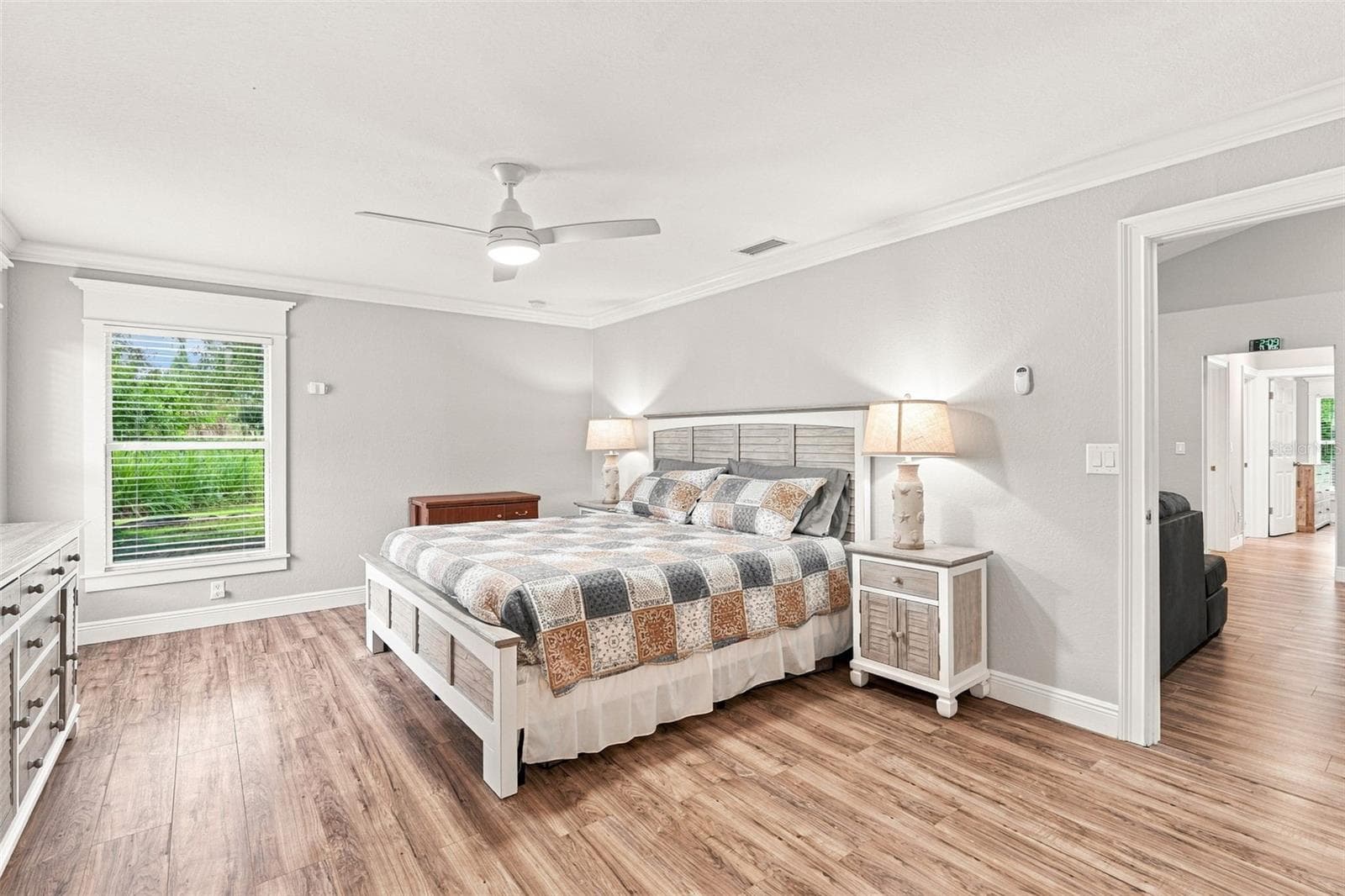 Primary Bedroom With Crown Molding - 3695 WAFFLE TER, NORTH PORT
