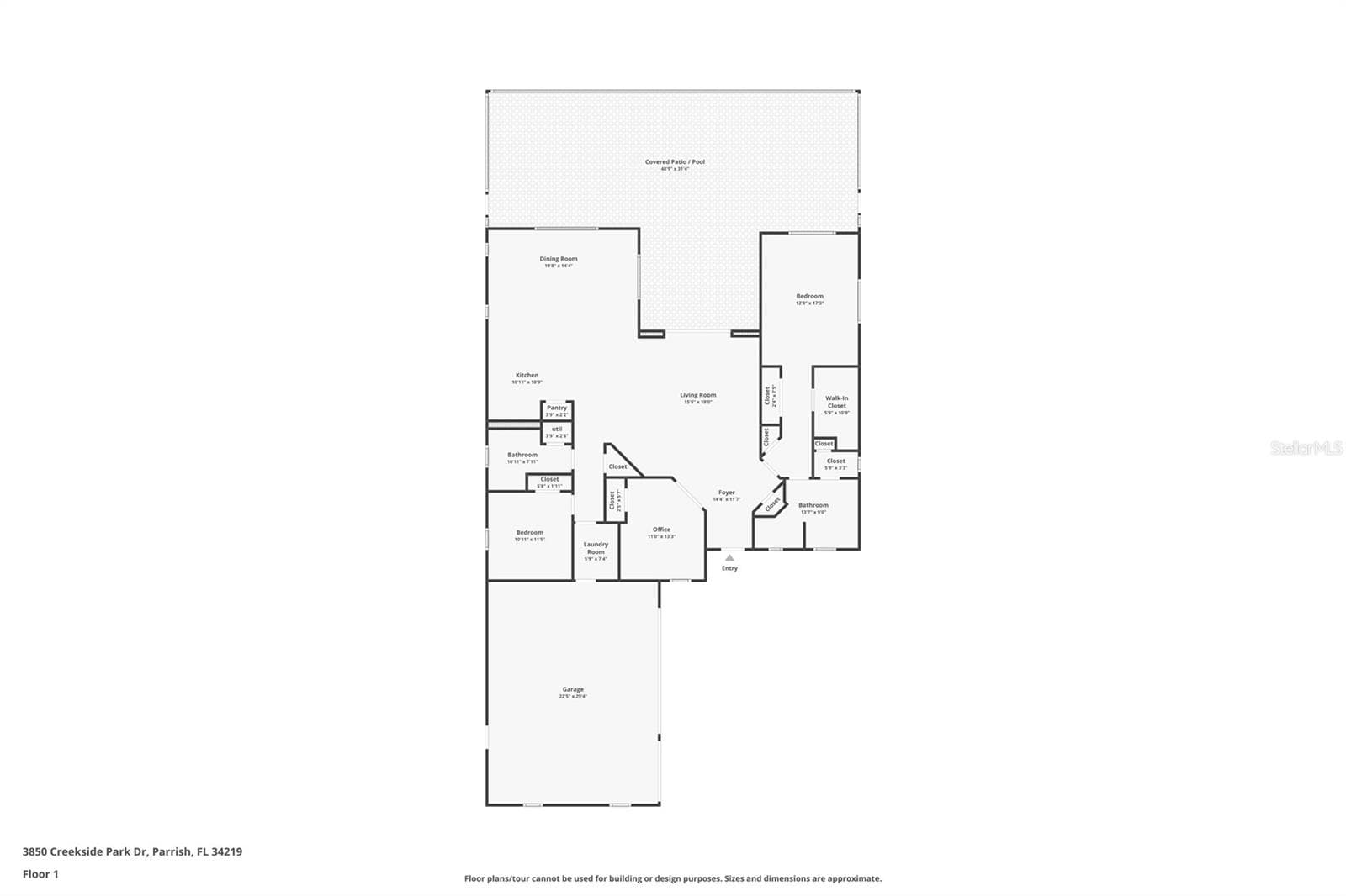 Floor Plan - 3850 CREEKSIDE PARK DR, PARRISH