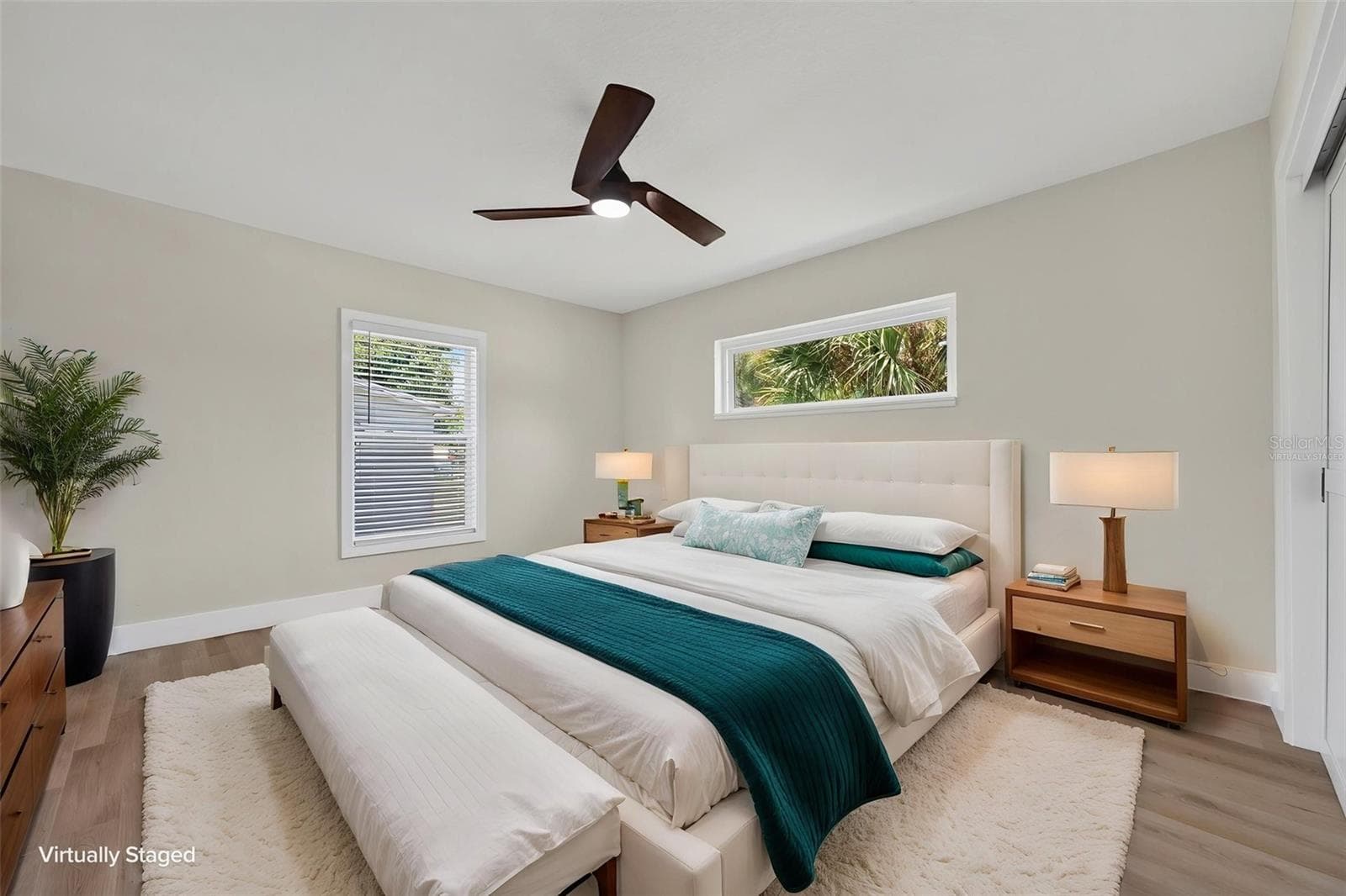 Bedroom 2 Virtually Staged - 5217 18TH AVE S, GULFPORT