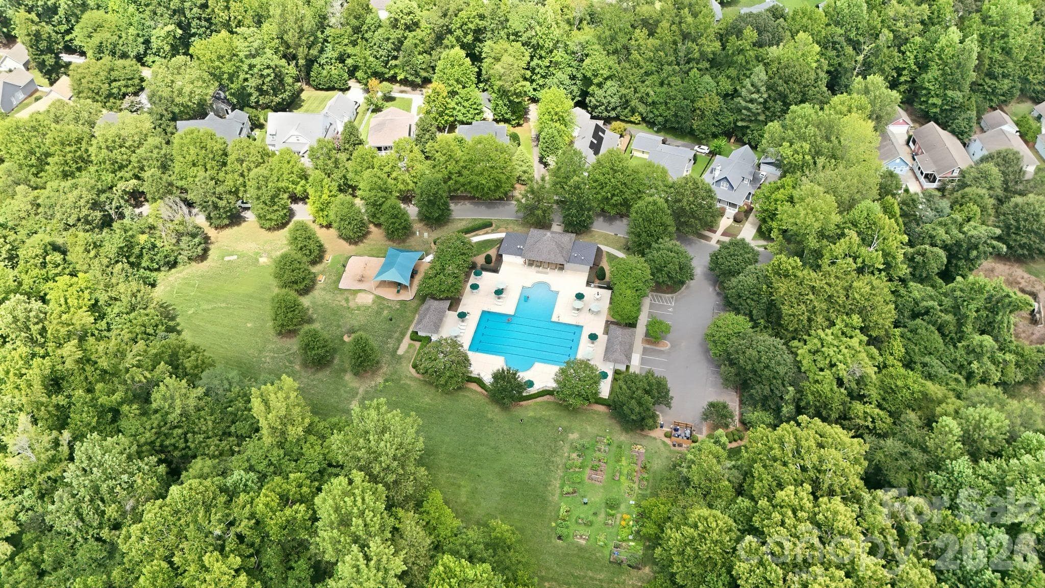 Olympic Size Pool and Playground - 13704 Berkley Avenue, Huntersville