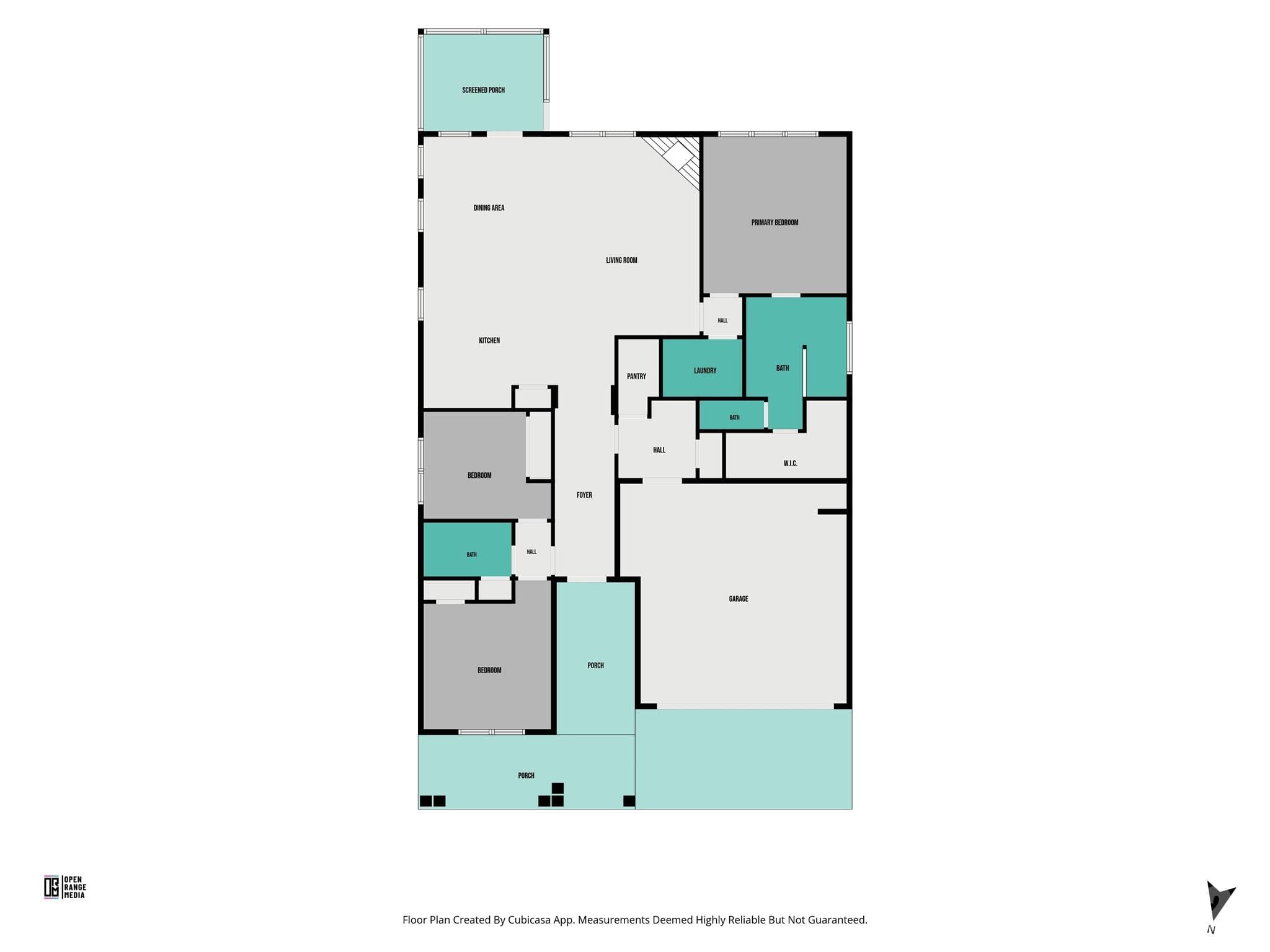 Floor Plam - 13704 Berkley Avenue, Huntersville