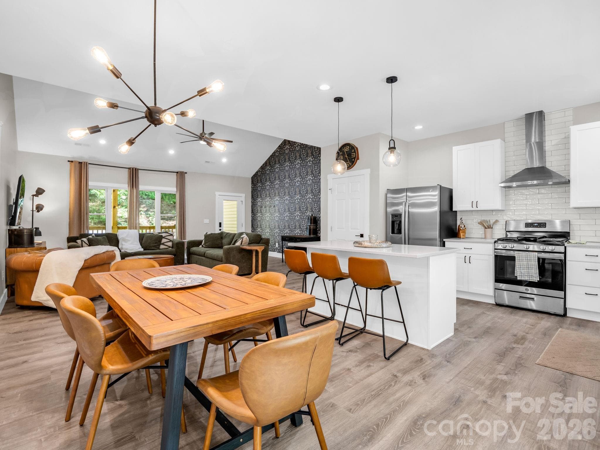 All this furniture as well as, dishes, silverware, utensils, and pots & pans, are available for purchase outside of the contract. - 180 Ridgeview Drive, Hendersonville