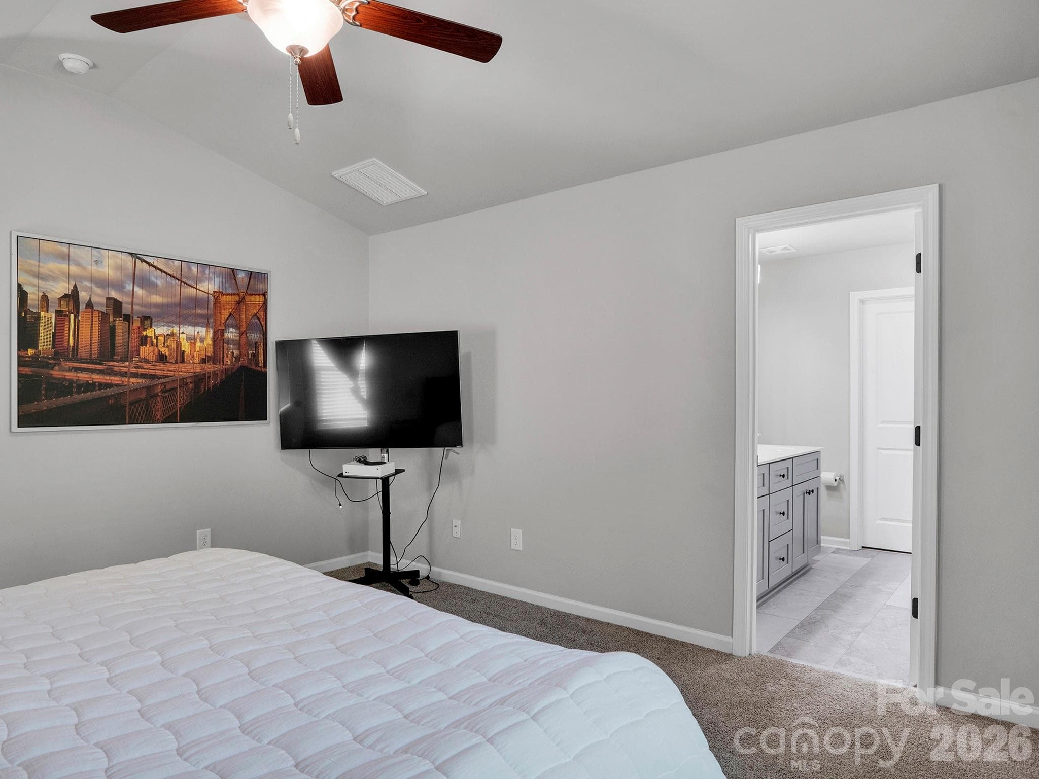 Primary Bedroom - 7203 Stoney Wood Lane, Charlotte
