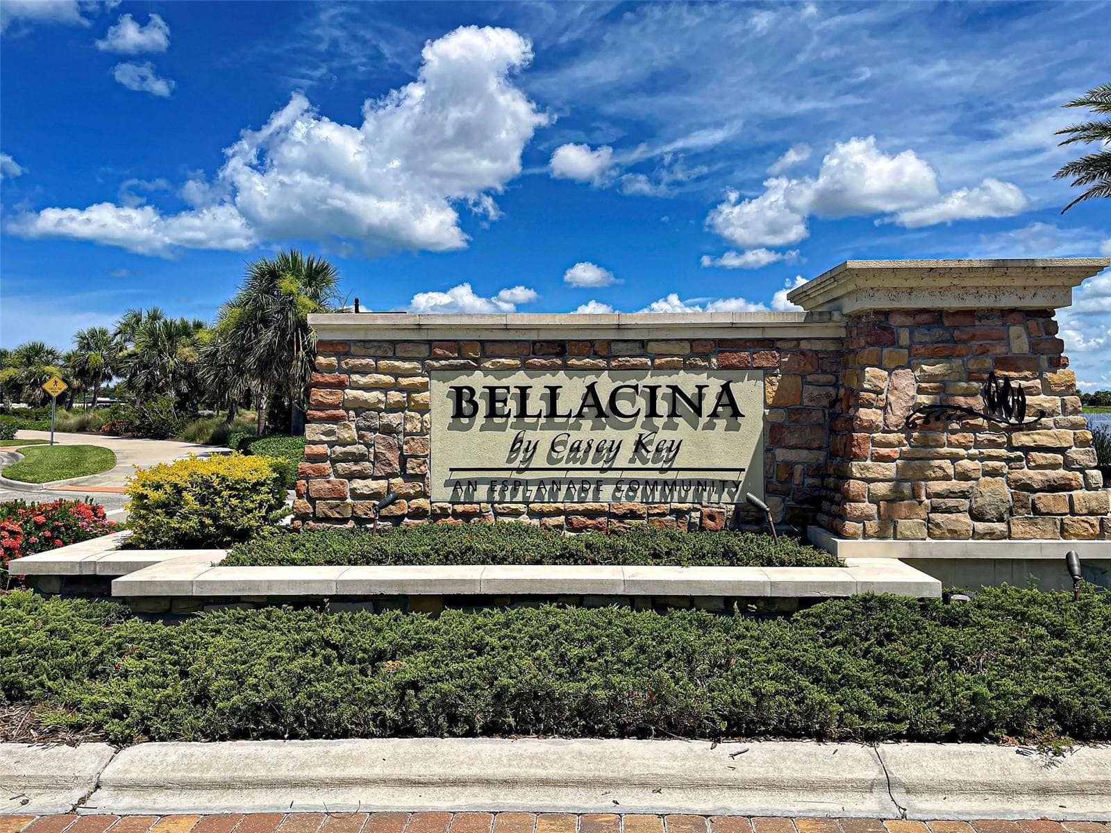 The entrance to Bellacina welcomes you home. - 5616 SCARLOTTI ST, NOKOMIS