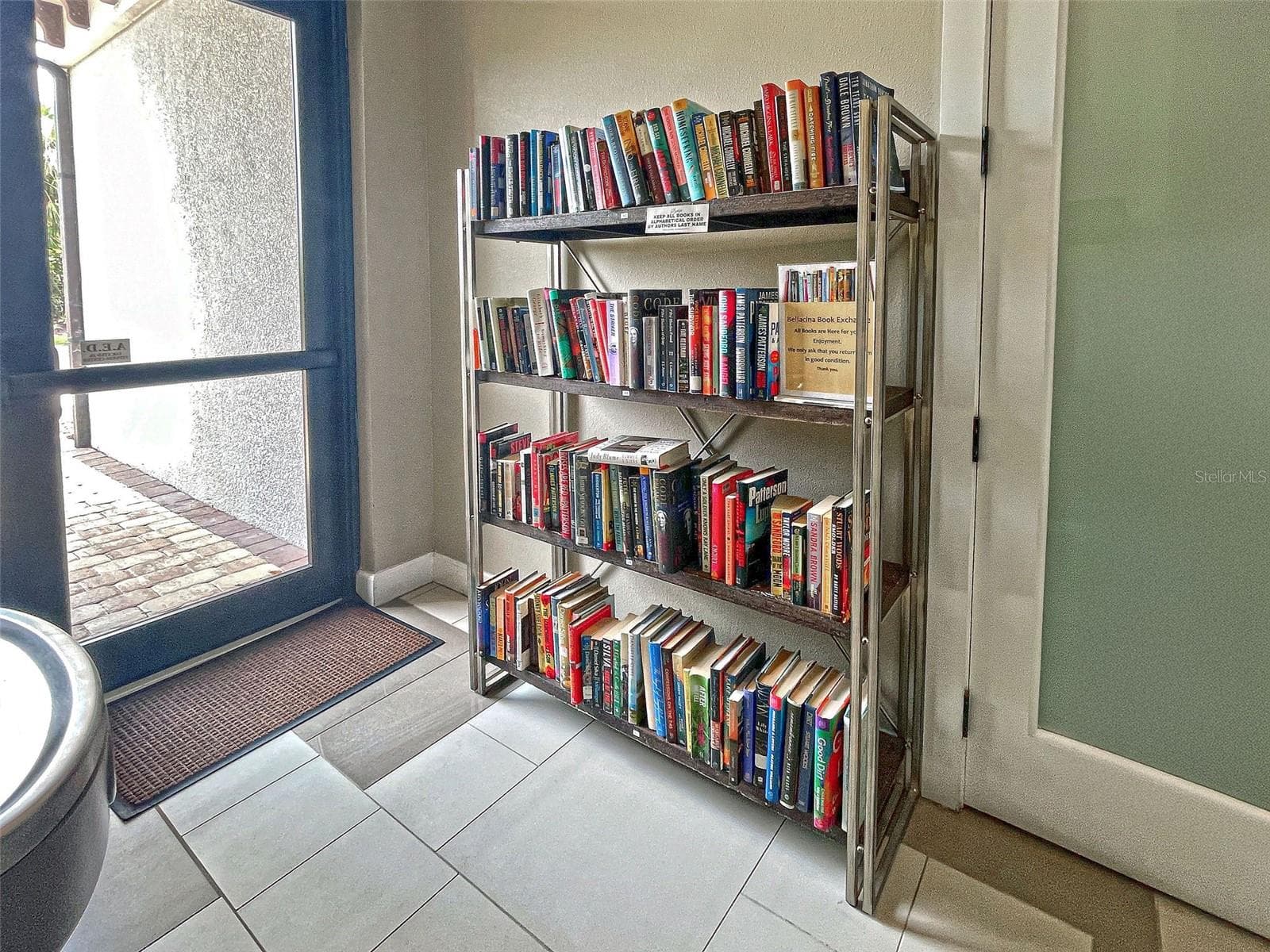 There is a small library in the recreation center. - 5616 SCARLOTTI ST, NOKOMIS