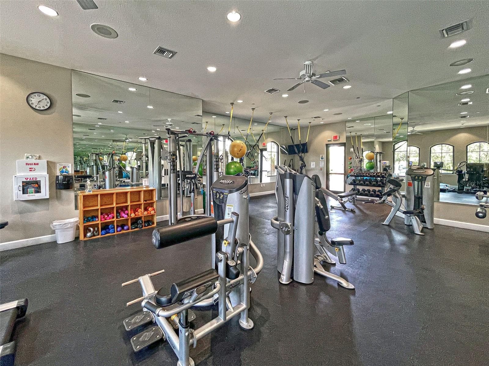 And a well-appointed fitness center. - 5616 SCARLOTTI ST, NOKOMIS