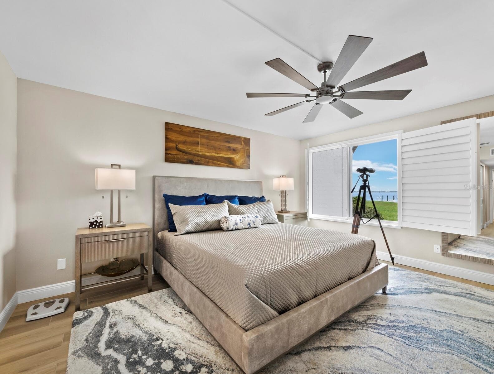 Primary suite with views of the bay from sunrise to sunset! - 448 GULF OF MEXICO DR #A104, LONGBOAT KEY
